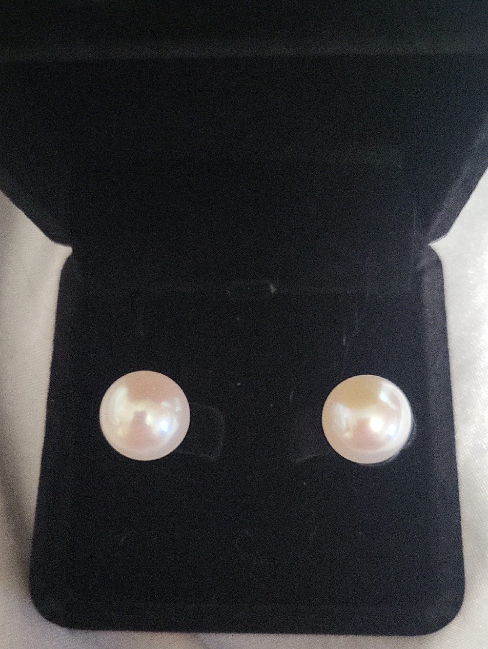 New Genuine Pearl Earrings Large Approx 13-14mm Pearls Beautiful High Quality
